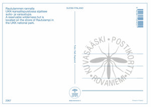 Kortti nro 2067 Kiilopäältä Rautulammelle