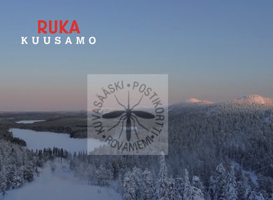 Kortti nro 2072 Ruka Kuusamo Rukatuntunturista