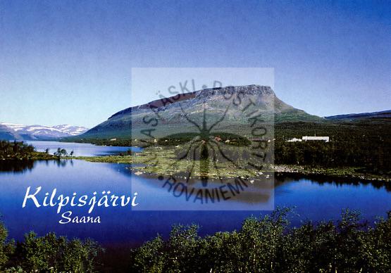 Kortti nro 1552 Kilpisjärvi Saana