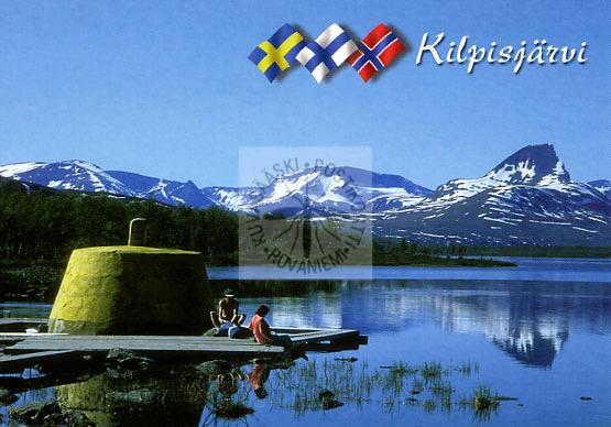 Kortti nro 1604 Kilpisjärvi kolmen valtakunnan pyykki