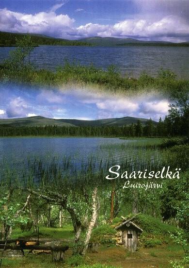 Kortti nro 1615 Saariselkä Luirojärvi 1/3