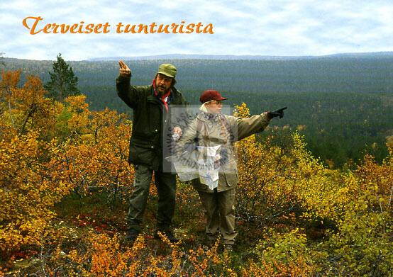Kortti nro 1673 Terveiset tunturist