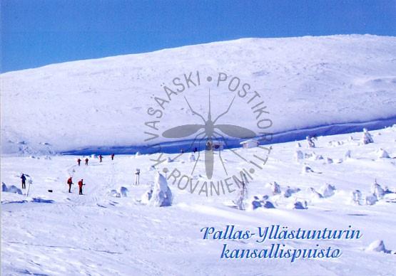 Kortti nro 1757 Pallas-Yllästunturin kansallispuisto