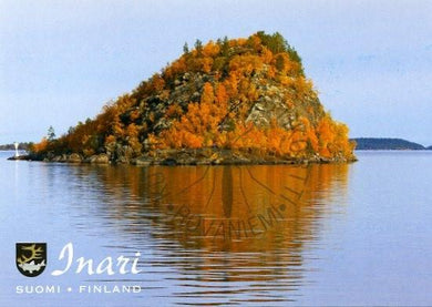 Kortti nro 1827 Inari Ukonkivi ruska