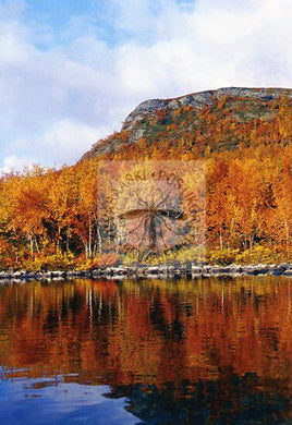 Kortti nro 1833 Kilpisjärvi Mallan ruskaa pysty