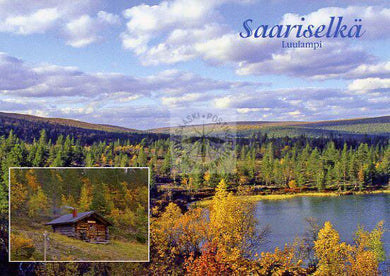 Kortti nro 1861 Saariselkä Luulampi