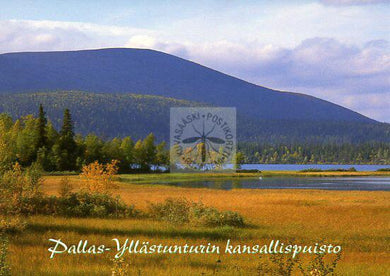 Kortti nro 1864 Pallas-Yllästunturin kansallispuisto Vuontisjärvi
