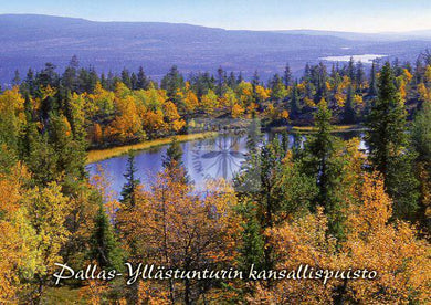 Kortti nro 1865 Pallas-Yllästunturin kansallispuisto Linkusilmä