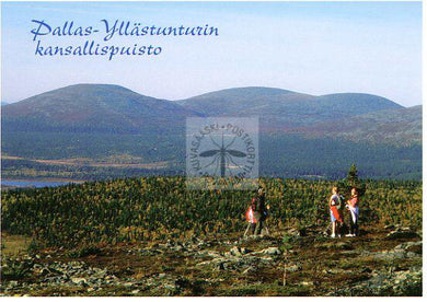 Kortti nro 1868 Pallas-Yllästunturin kansallispuisto Särkitunturi