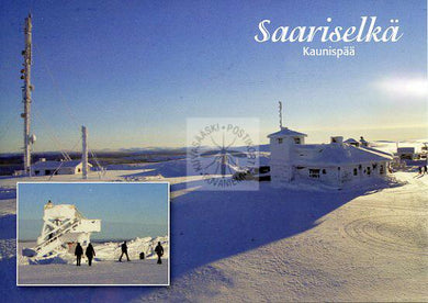 Kortti nro 1885 Saariselkä Kaunispää huippu