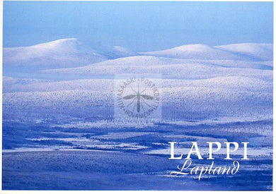 Kortti nro 1913 Lappi Lapland tunturit