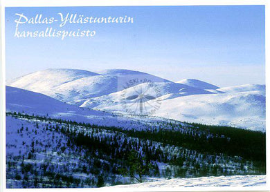 Kortti nro 1963 Pallas-Yllästunturin kansallispuisto Pallakset