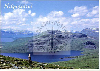 Kortti nro 1976 Kilpisjärvi Saana nainen