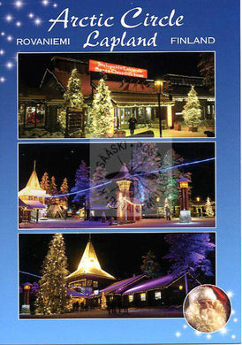 Kortti nro 1992 Arctic Circle Napapiiri Rovaniemi