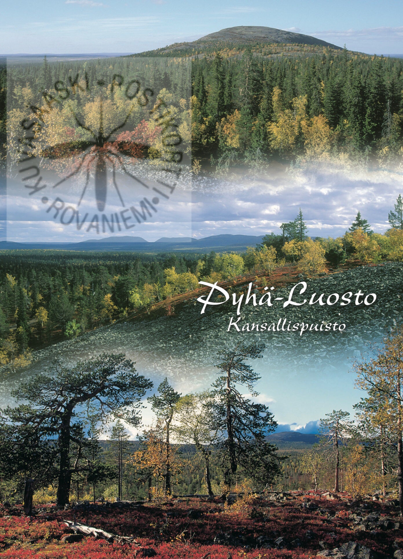 Kortti nro 1632, Pyhä-Luosto kansallispuisto
