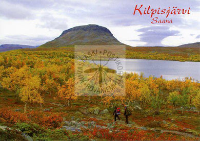 Kortti nro 1906 Kilpisjärvi Saana retkeilijät