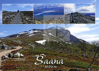 Kortti nro 2034 Kilpisjärvi Saanan valloitus 1/4