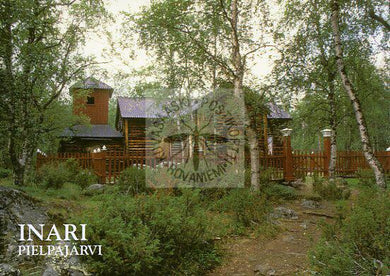 Kortti nro 1268 Inari Pielpajärven erämaakirkko