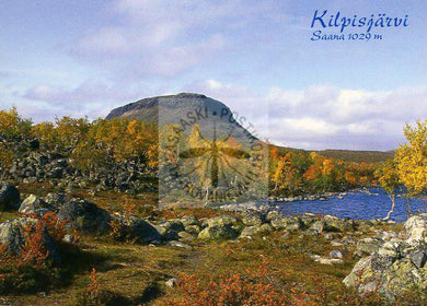 Kortti nro 1834 Kilpisjärvi Tsahkal-järvi/Saana